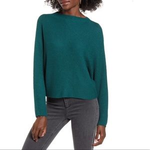 NWT Leith Dolman Sleeve Crop Sweater